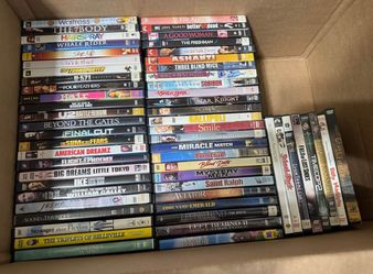 Lot of 58 Assorted DVD Movies Drama Comedy Action