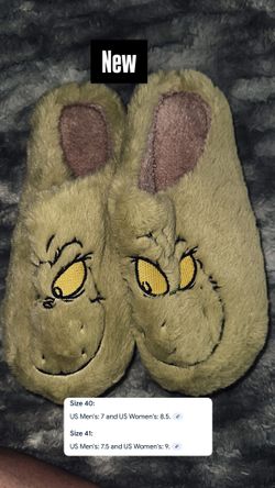 Grinch Slippers