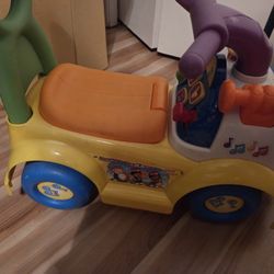 Toy Truck Ride And Scoot