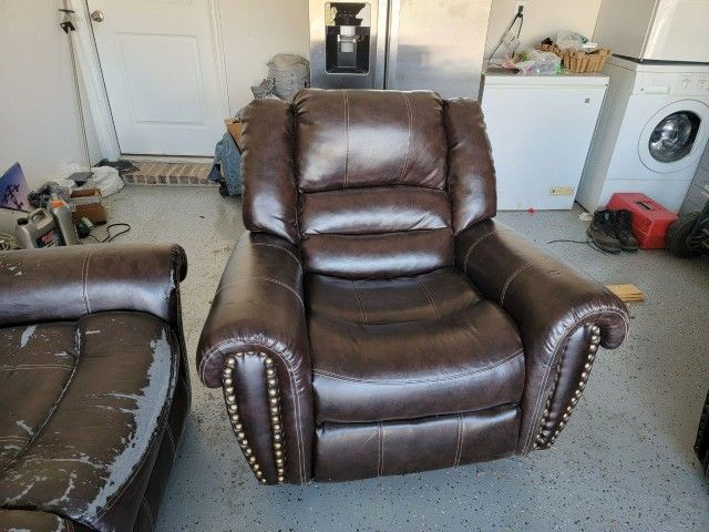 Lather Sofa