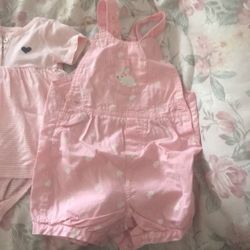Baby Girl Dress 4 Pc