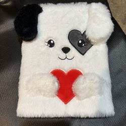 Furry Dog Notebook. New