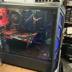 Gaming Computer - AMD FX Six Core 6300 @4.0Ghz,32GB RAM,Radeon RX570 8GB Graphics, 1TB SSD + 1TB HDD, Windows 11 Home . 