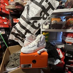 Nike x Sacai Blazer Mid “White Grey” Brand New! Size: 10.5