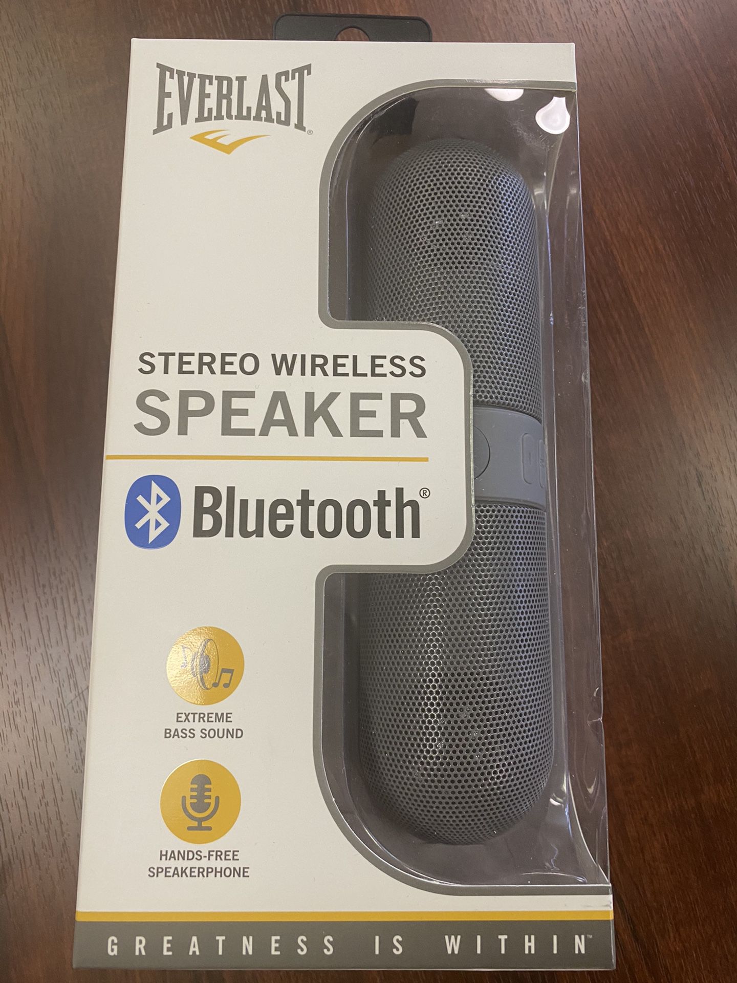 Blue tooth speaker makes calls too