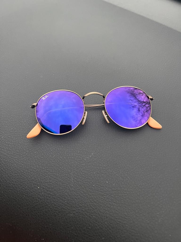 Rayban Round Metal 50mm