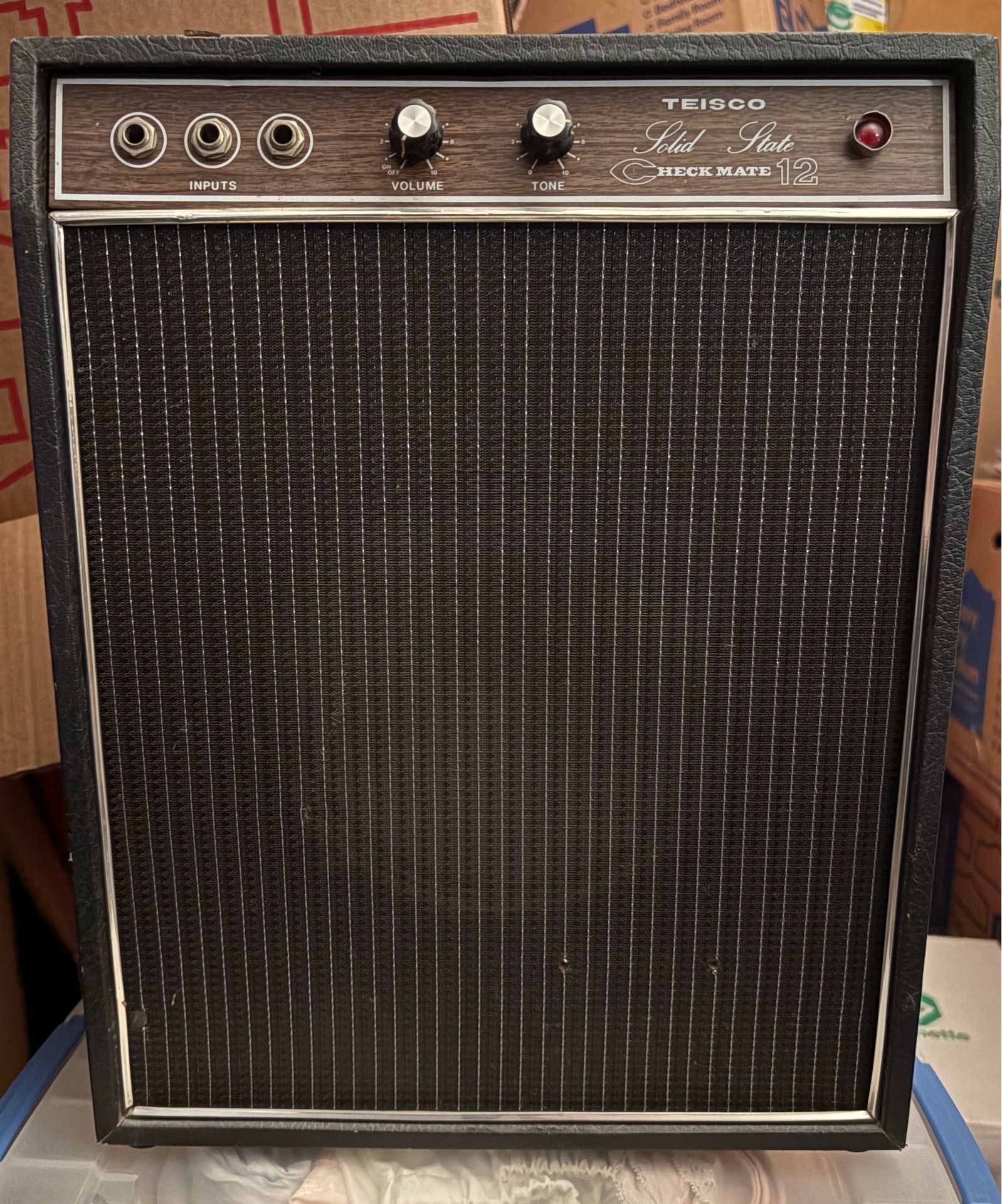 Vintage 70s Teisco Electric Guitar Amp Amplifier