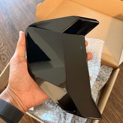 Tail Light Bezels & Protector Covers for 2018-2023 Ford Mustang S550 Blackout Smoked Taillights