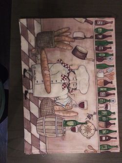 Set of 6 wine placemats