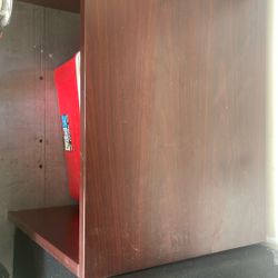 Small Cherry Wood Desk 