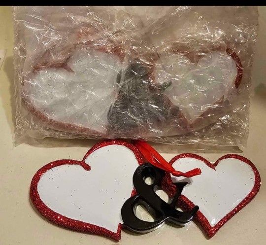 Ornaments Hearts For Couples