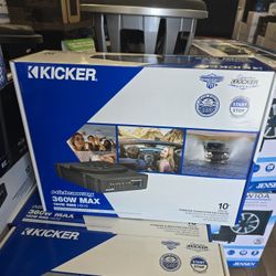 Kicker 10" Hideaway Subwoofer With Built In Amplifier 