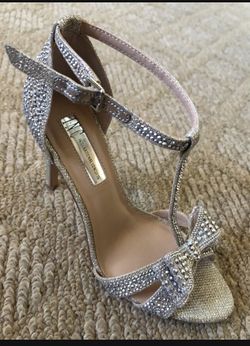 Rhinestone heels