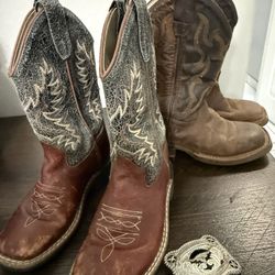 Cowboy Boots For Boys Size 11 Both 
