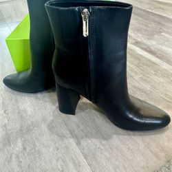 6.5 Sam Edelman Daria Black Leather Boot