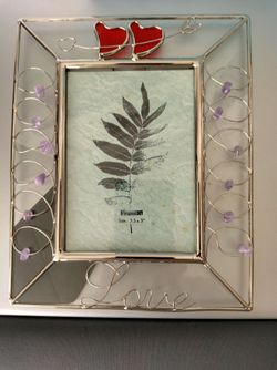 Fram Ex Silver Toned Photo Frame
