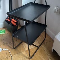 Black Side Table