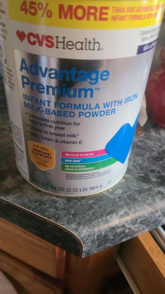 3 Non Open Cans Of Formula And 1 Open 