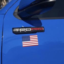 Tacoma USA Flag Decals