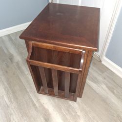 Wood end Table 