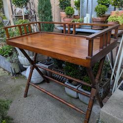 Campaign Table - Solid Wood