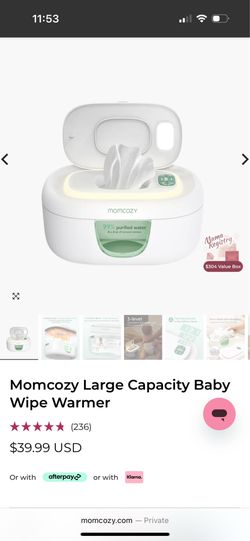 Momcozy wipe warmer