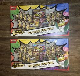 POKEMON ASCENDED HEROES FOCUSED FIGHTERS SEALED