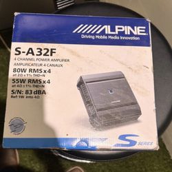 Alpine Amp 