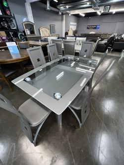 Glass Dining Table