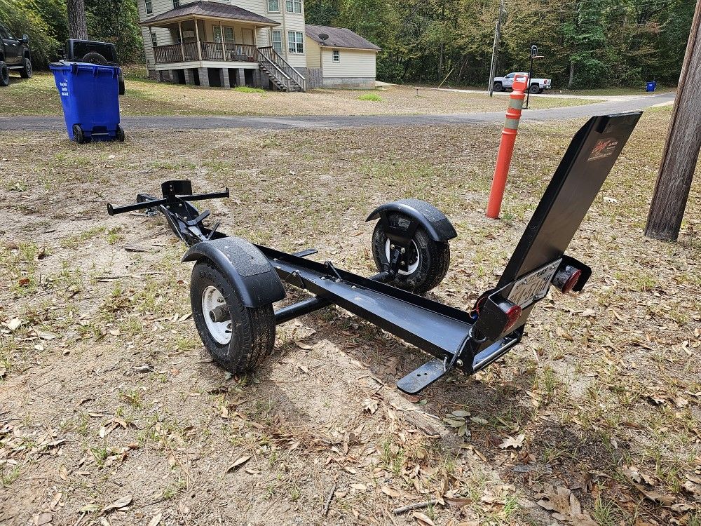 Stinger Folding Motorcycle Trailer