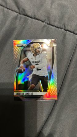 Panini prism Shedeur Sanders rookie card