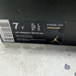 Space Jam 11s Size 7