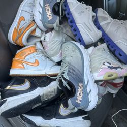 Shoes Bundle Deal Different Sizes Selling Them All Together For $90 For 13 Pairs Of Good Quality Shoes 
