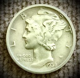 Mercury Dime 1938
