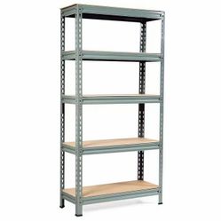 New in box 5 Tier Metal Storage Shelving Unit
