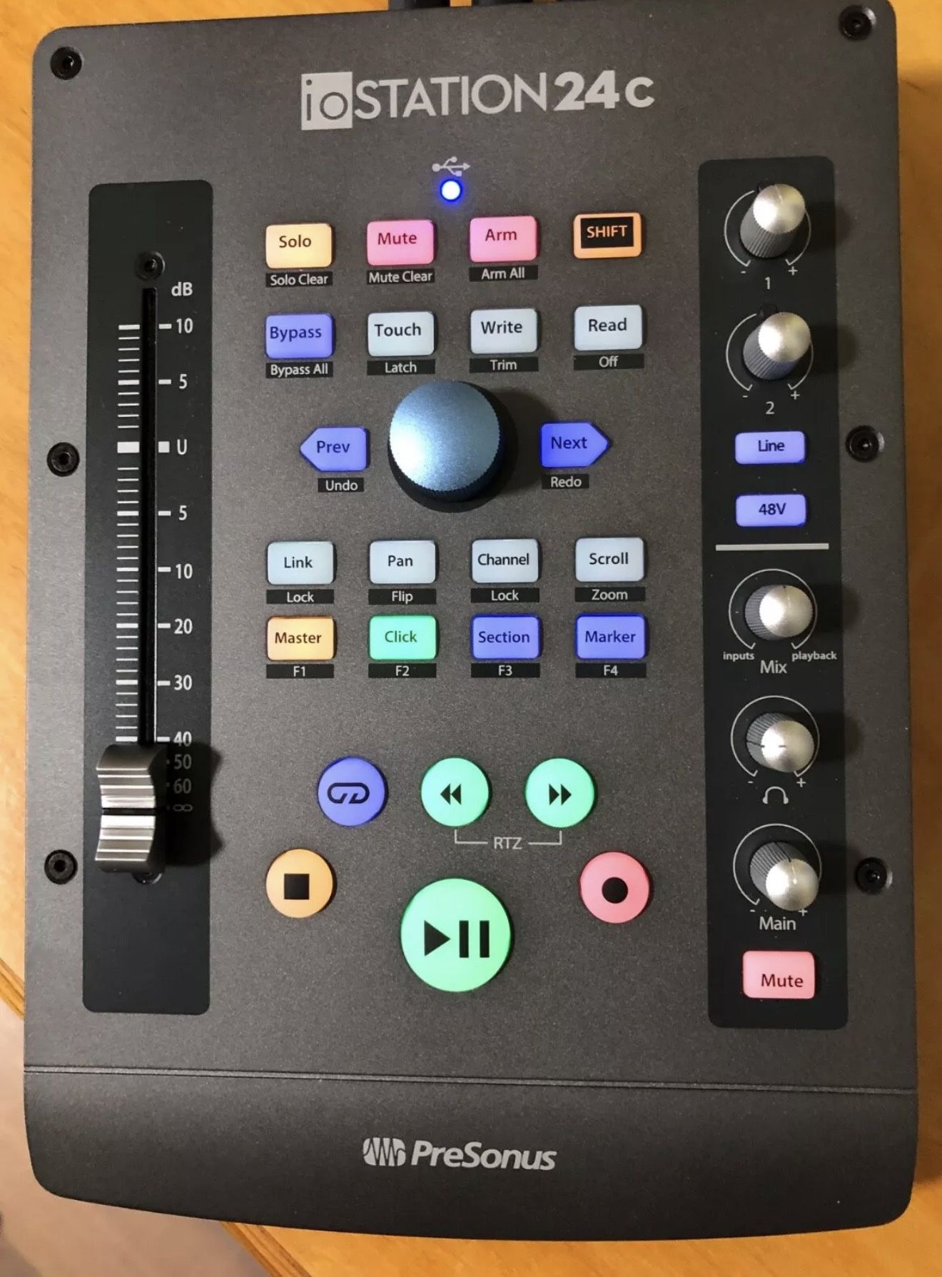 Presonus ioStation 24c USB-C Audio Interface and DAW Controller