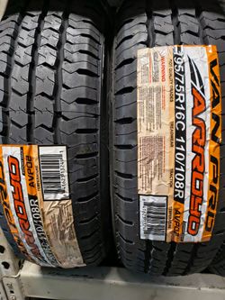 New tires in stock and a wide variety of used tires