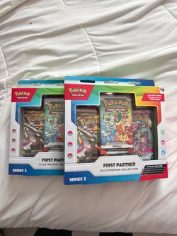 Pokémon First Partner Illustration Collection Series 3 (x2)