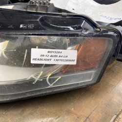 09-12 Audi A4 Left Driver Side Headlight Halogen