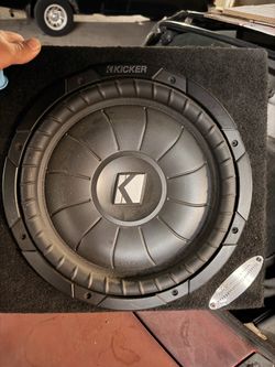 12 Inch Kicker CVT Sub