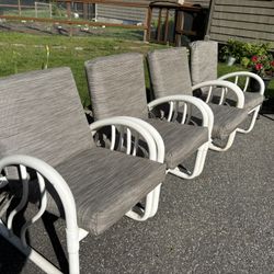Patio chairs