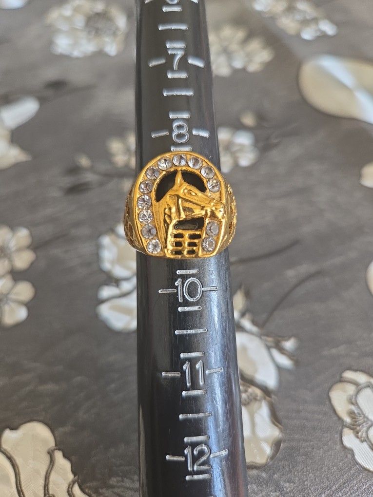 Gold Horse Ring