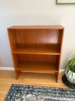 Vintage 70s Danish Teak Bookcase (Denmark)