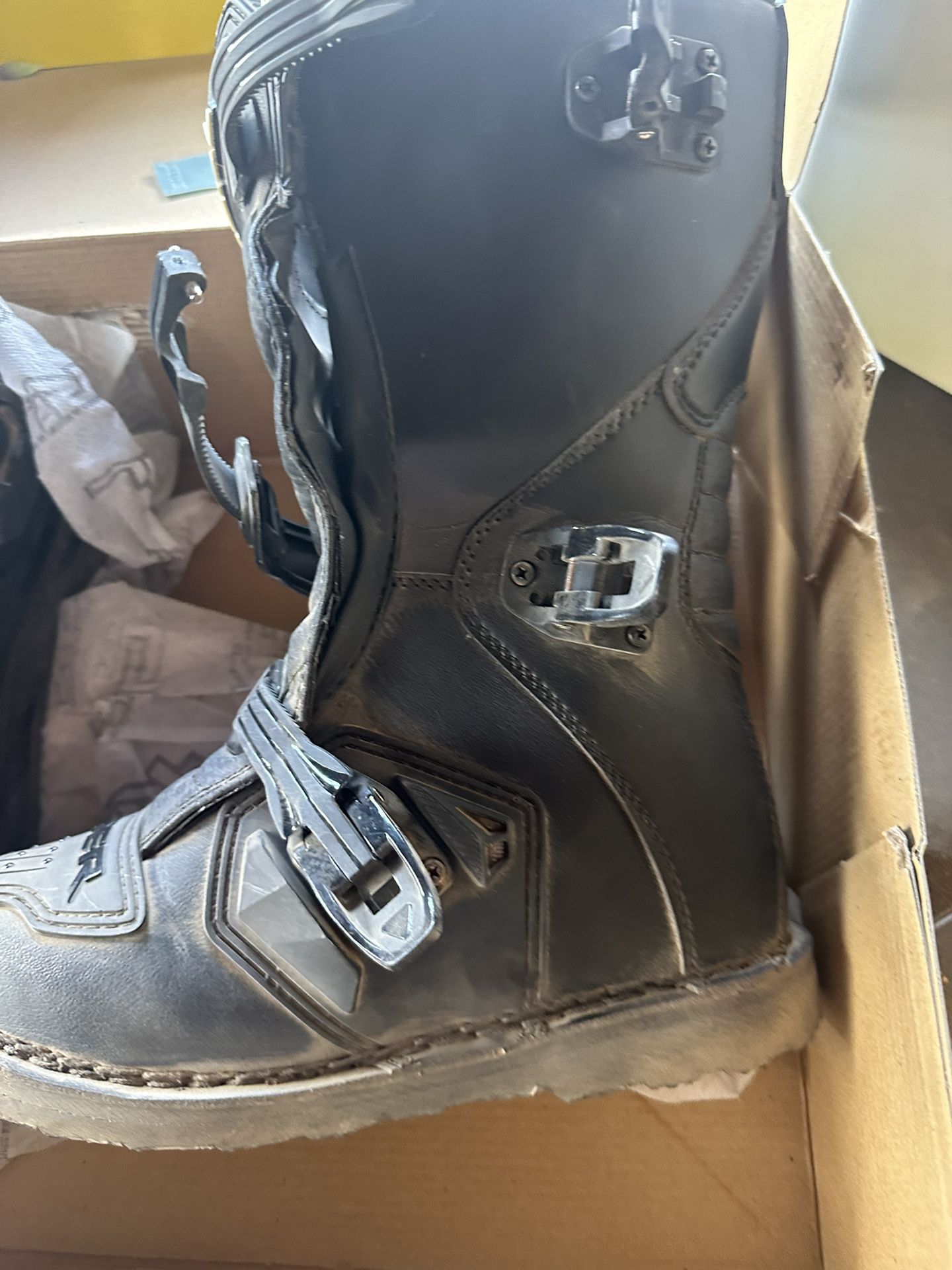 Off Road Motorcycle Boots Size Adult Men 10
