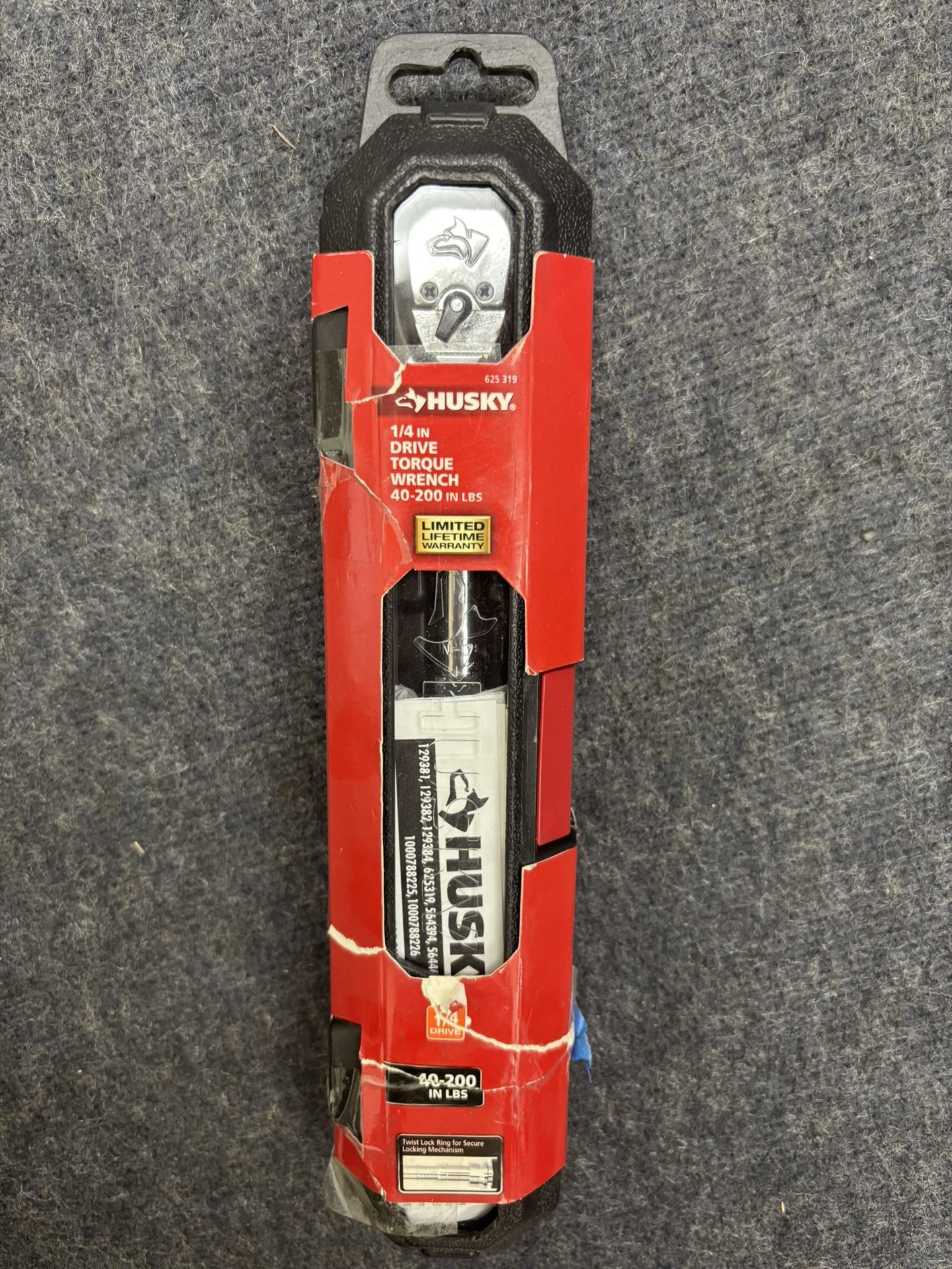 1/4 Husky Toque Wrench 40 200 In/lbs