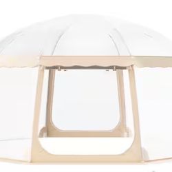 VEVOR Sports Tent,12-15 People, Instant Pop-Up Tent Shelter Weatherproof Pod, Bubble Clear View Tent, Climate Canopy Shelter