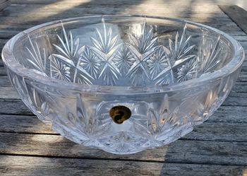 Waterford Normandy Centerpiece Crystal Glass Bowl