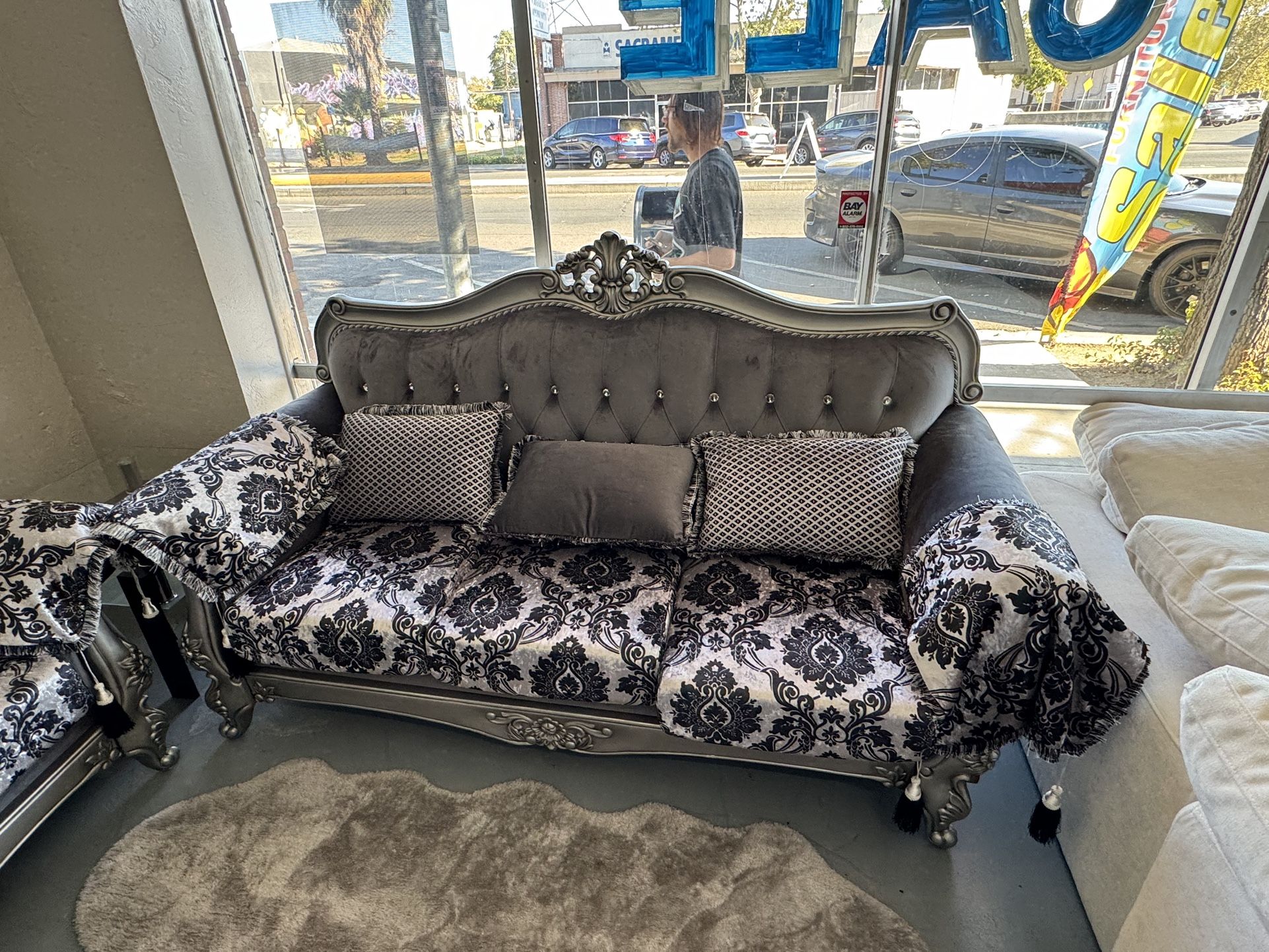 Sofa Set (European Style) In Stock For Same Day Delivery!!