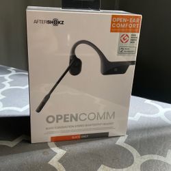 NEW Aftershockz OpenComm Headset