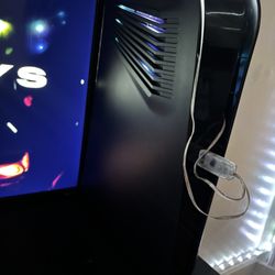 Black PS5 With Led Lights 